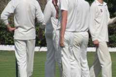 Matt-Owen-centre-celebrates-one-of-his-four-wickets